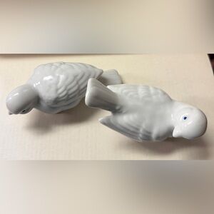 Sparrows Porcelain Birds Figurines
